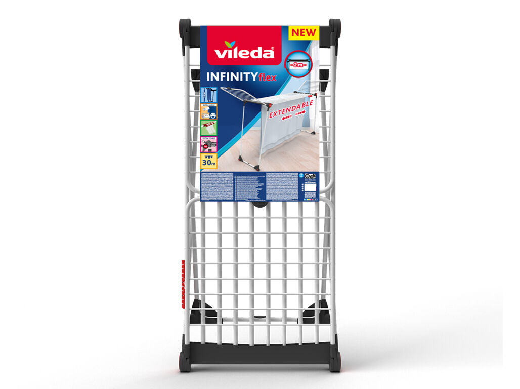Varal FoldMax™ – Compacto e Dobrável [Até 2M de Abertura]