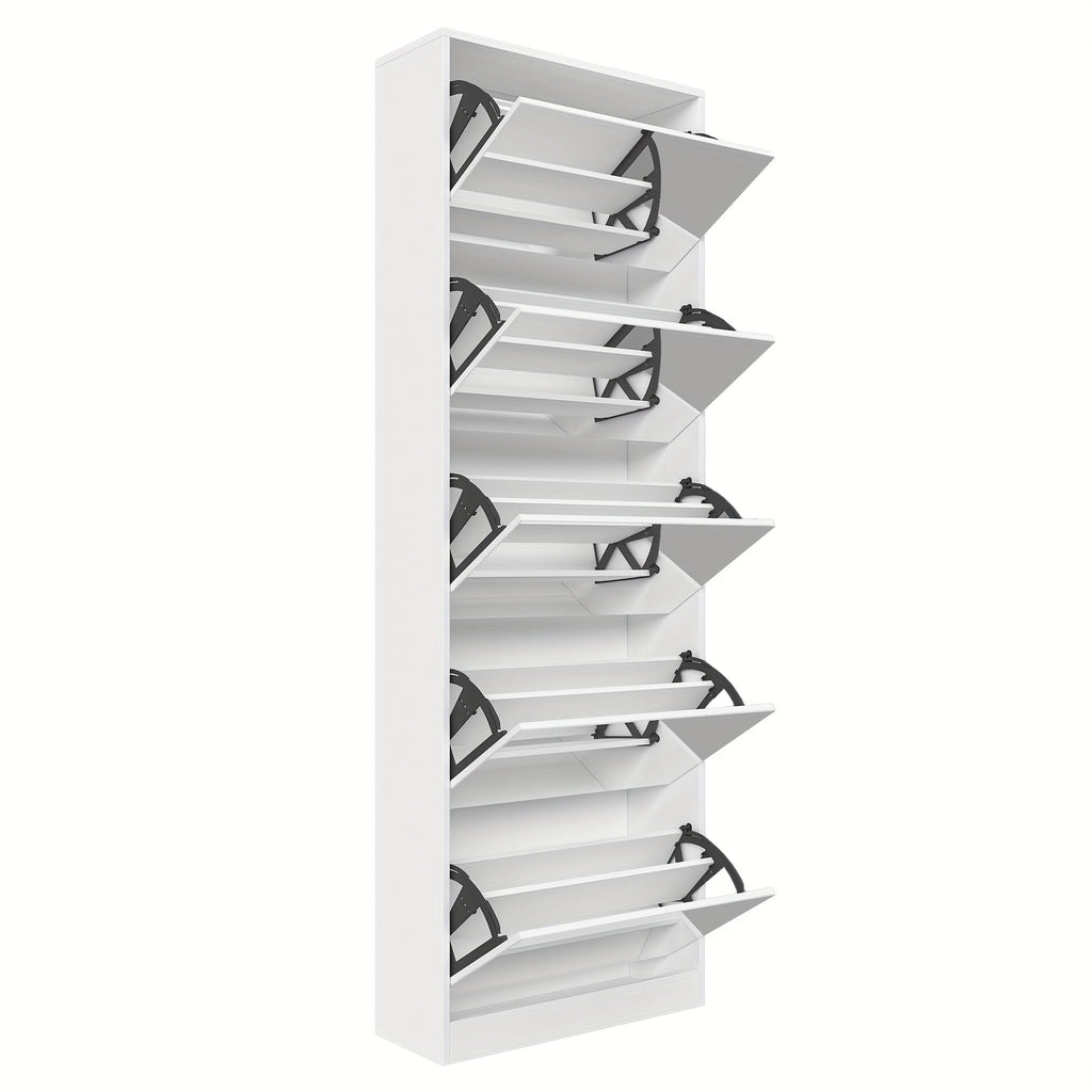 Sapateira Premium - 5 Gavetas Espelhadas Retrátil
