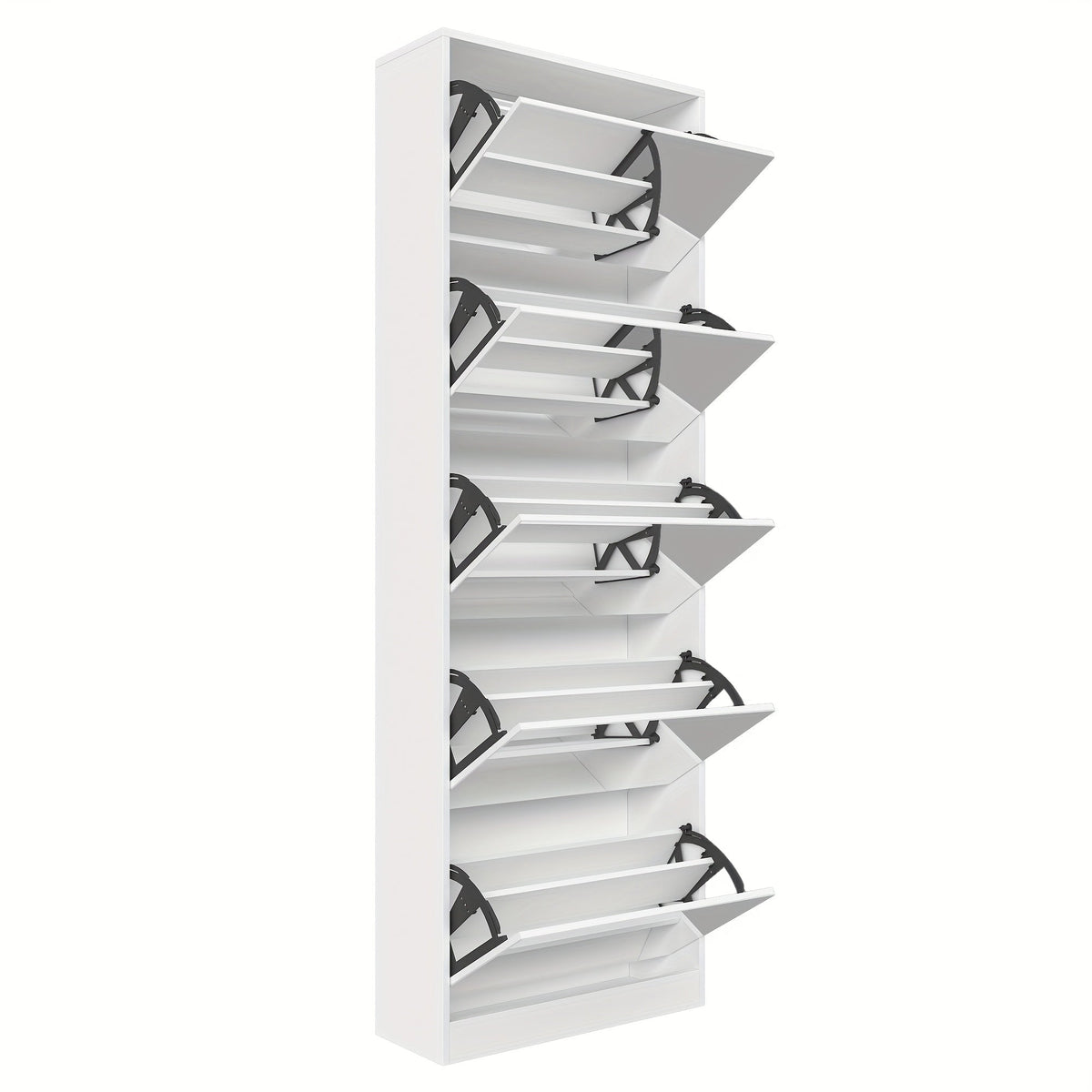Sapateira Premium - 5 Gavetas Espelhadas Retrátil