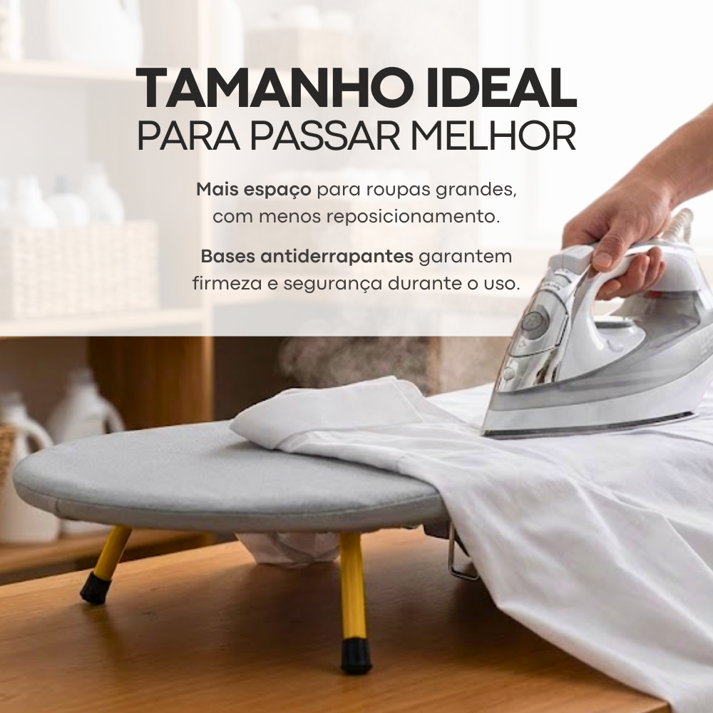 Tábua de Passar [Dobrável e Compacta] - Eleita a Melhor de 2026